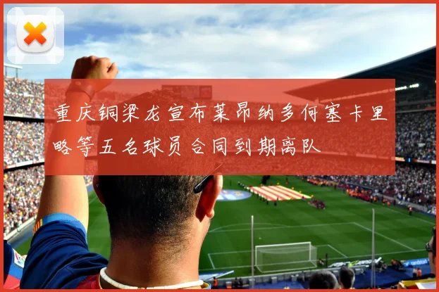重庆铜梁龙宣布莱昂纳多何塞卡里略等五名球员合同到期离队